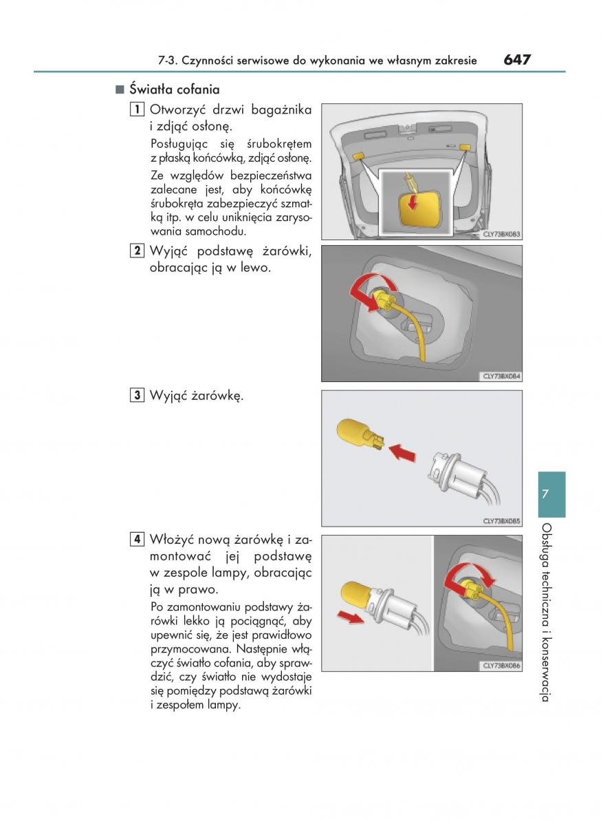 Lexus RX 450h IV 4 instrukcja obslugi / page 647