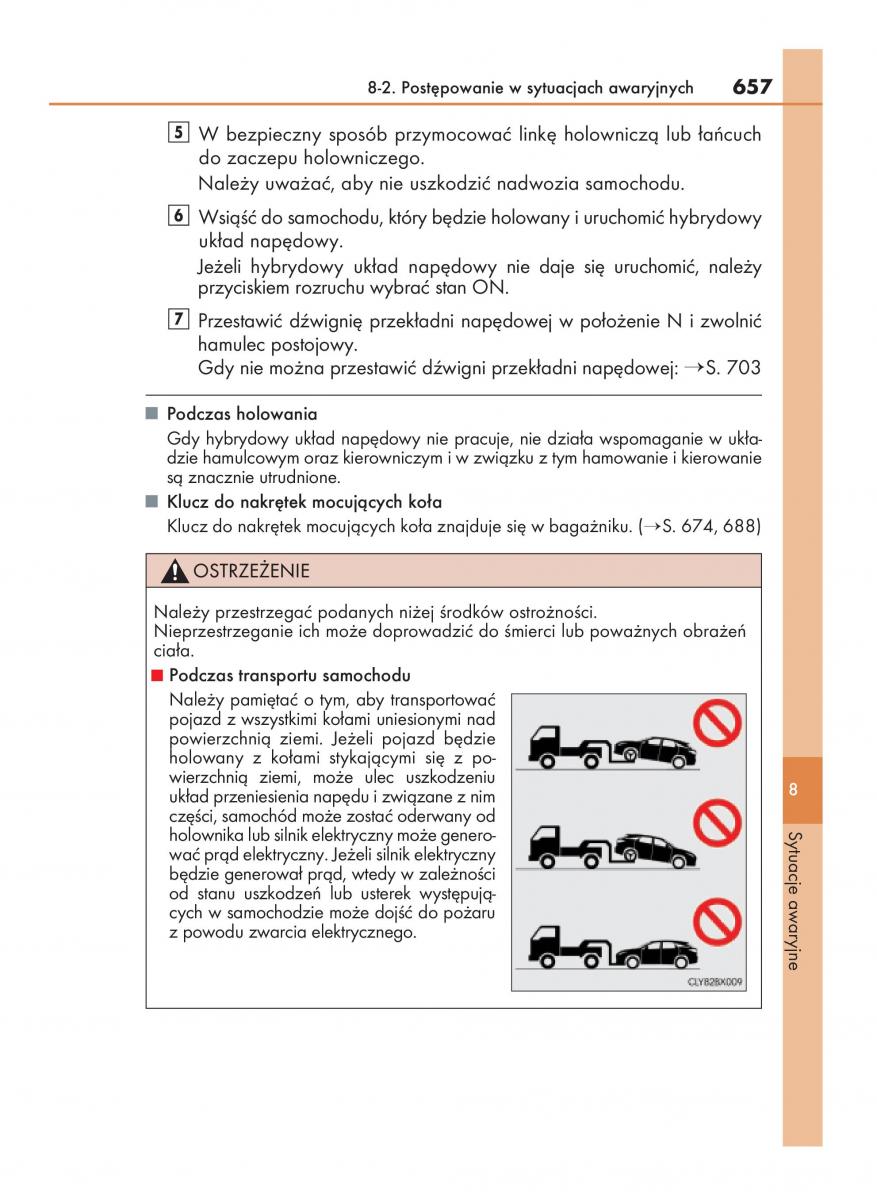 instrukcja obsługi Lexus RX Lexus RX 450h IV 4 instrukcja / page 657