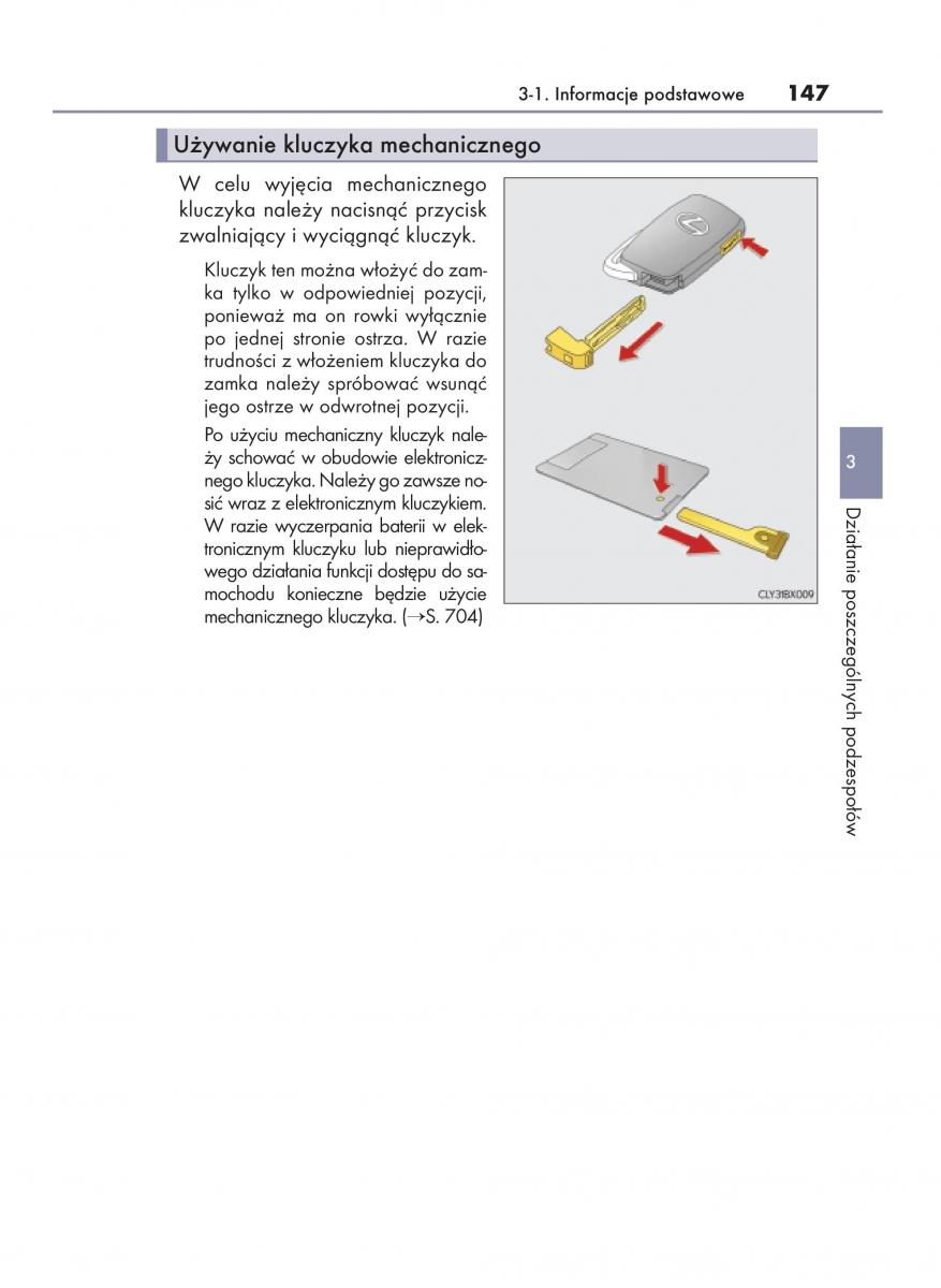 Lexus RX 450h IV 4 instrukcja obslugi / page 147