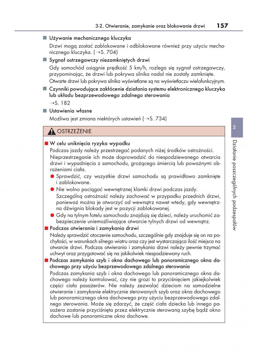 Lexus RX 450h IV 4 instrukcja obslugi / page 157