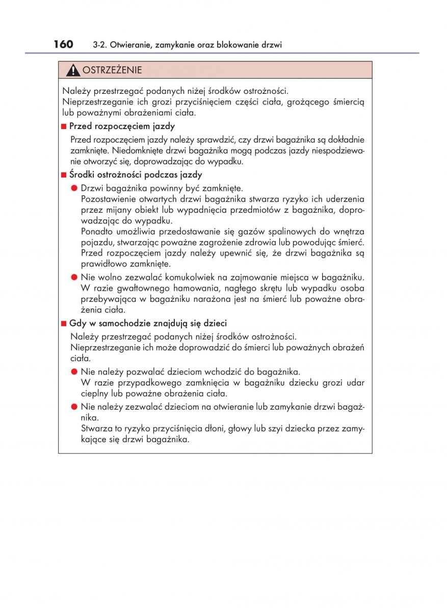 Lexus RX 450h IV 4 instrukcja obslugi / page 160