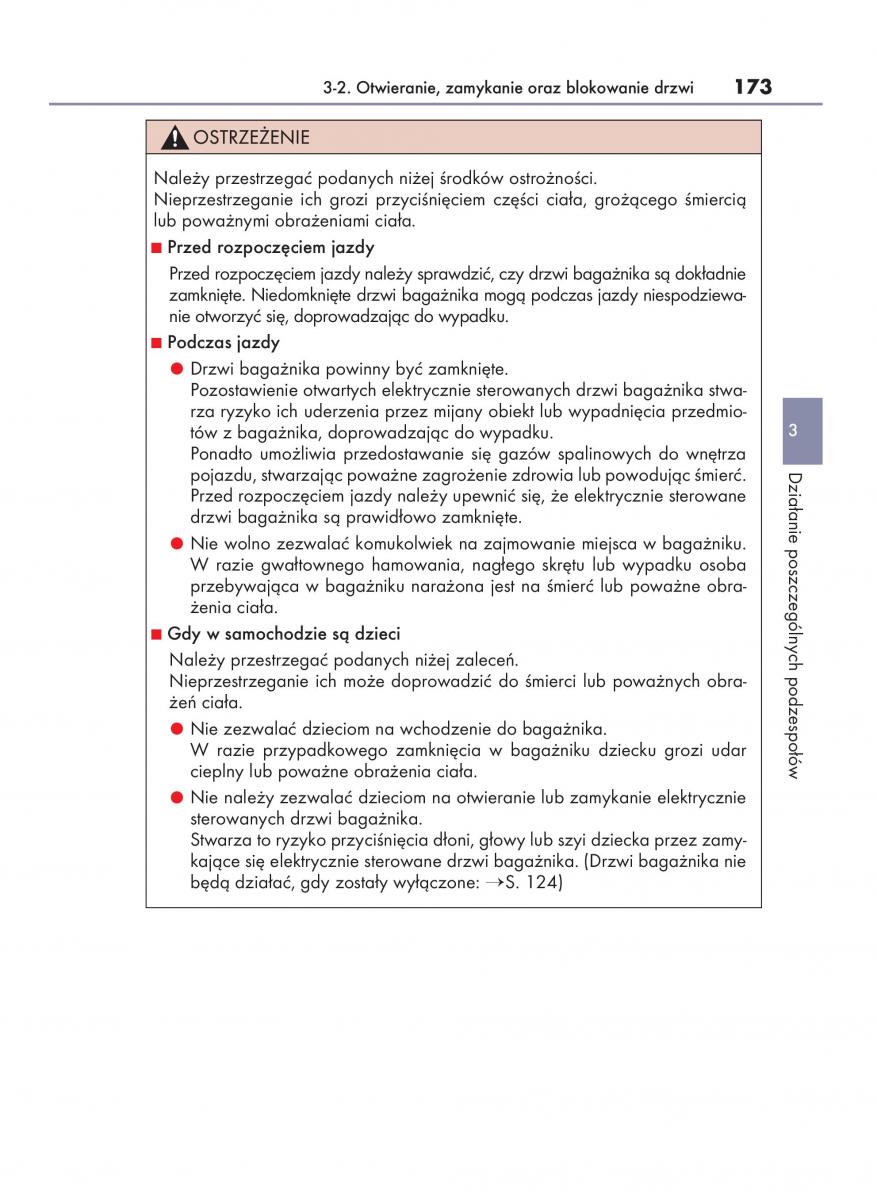 Lexus RX 450h IV 4 instrukcja obslugi / page 173