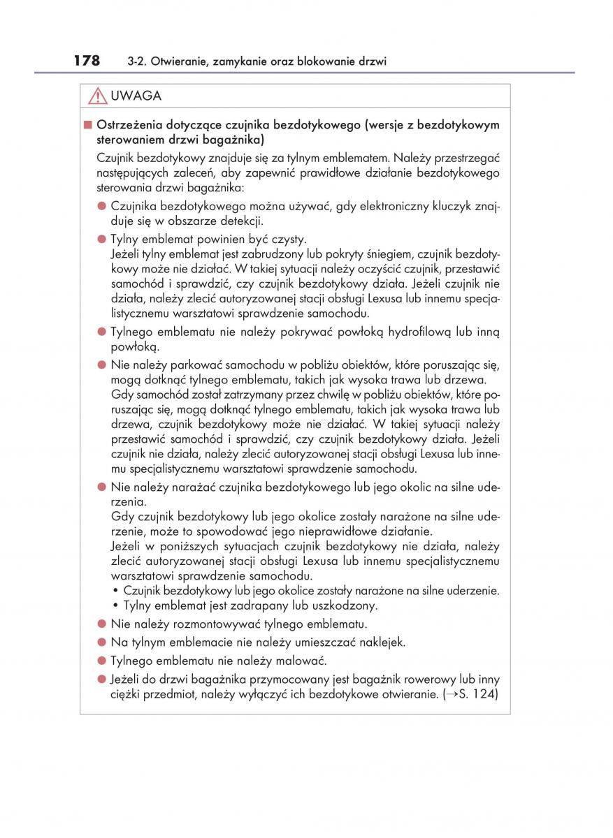 Lexus RX 450h IV 4 instrukcja obslugi / page 178