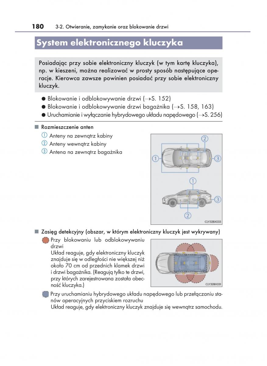 Lexus RX 450h IV 4 instrukcja obslugi / page 180