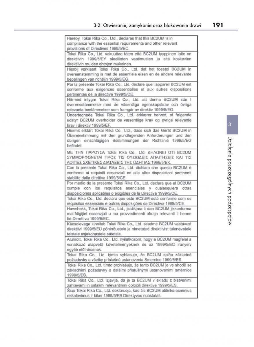 Lexus RX 450h IV 4 instrukcja obslugi / page 191