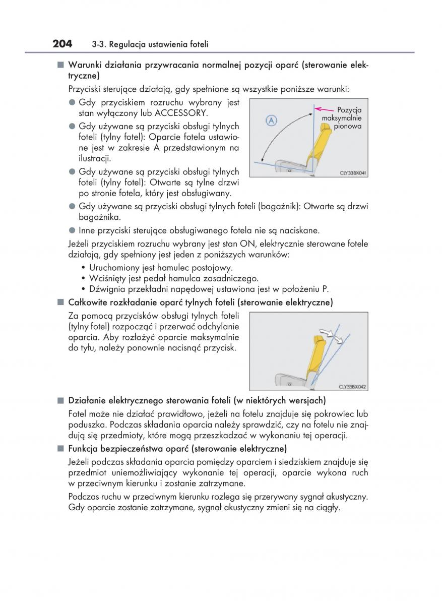 Lexus RX 450h IV 4 instrukcja obslugi / page 204