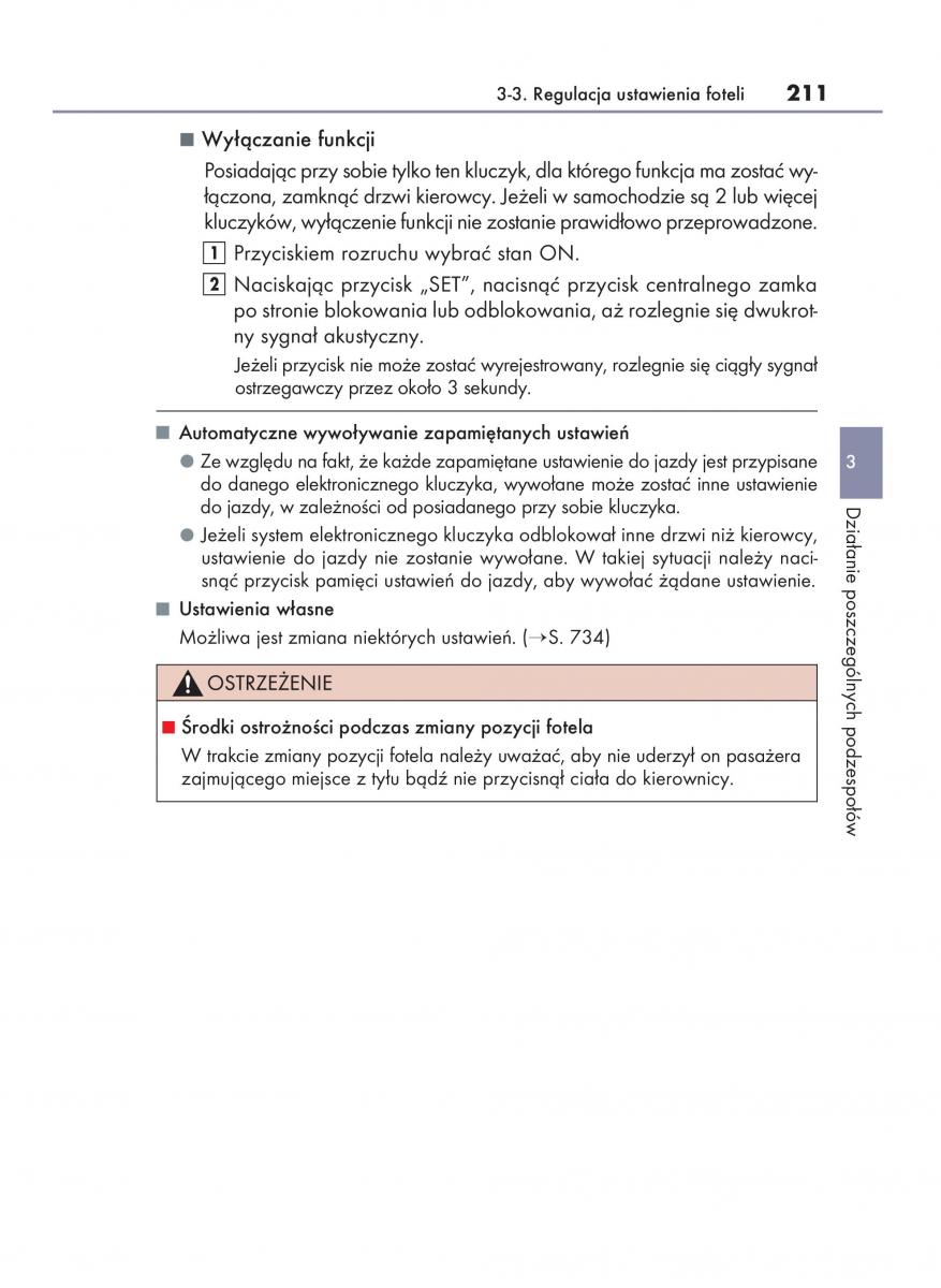 Lexus RX 450h IV 4 instrukcja obslugi / page 211