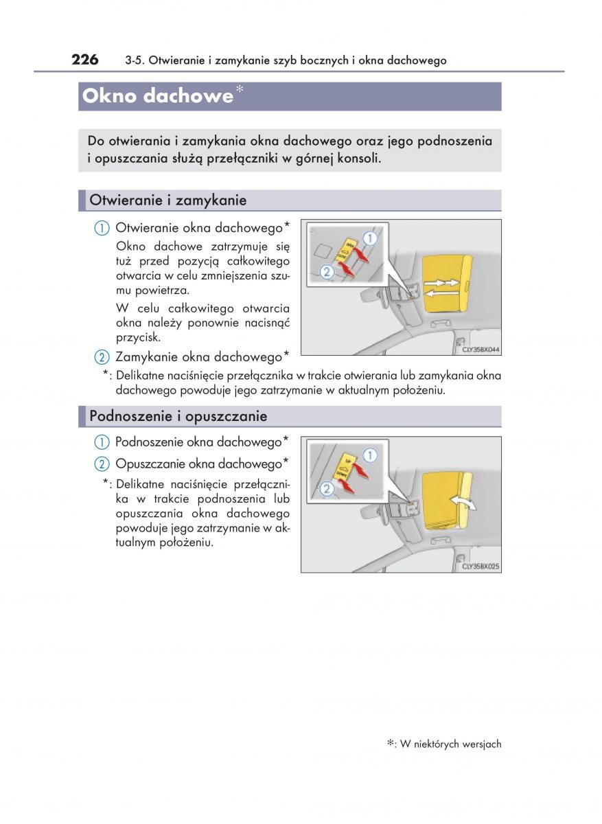 Lexus RX 450h IV 4 instrukcja obslugi / page 226