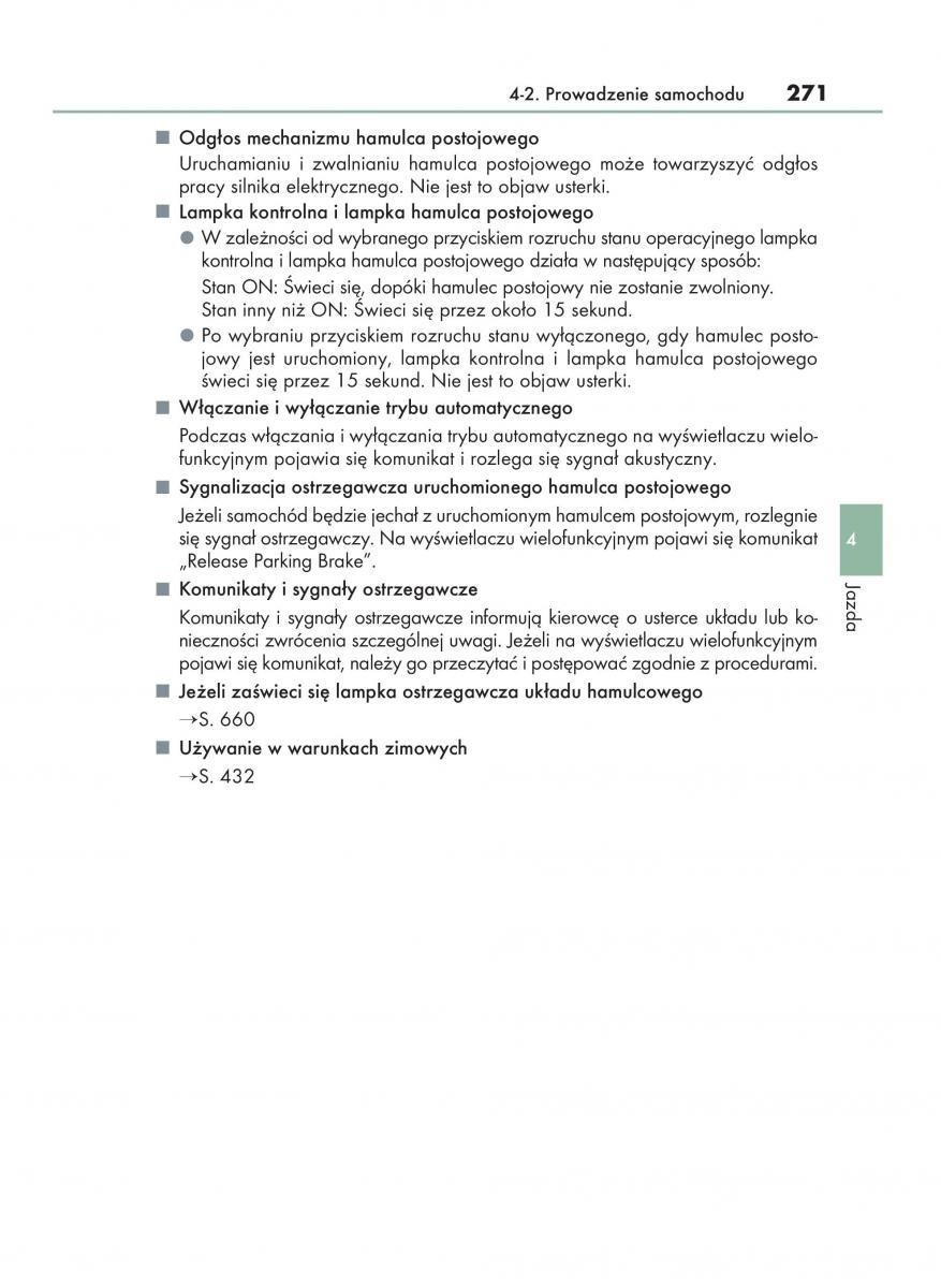 Lexus RX 450h IV 4 instrukcja obslugi / page 271