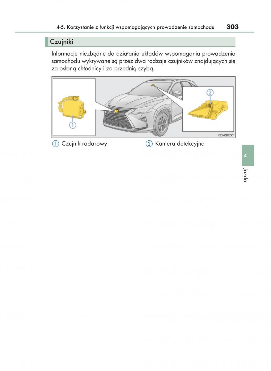 Lexus RX 450h IV 4 instrukcja obslugi / page 303