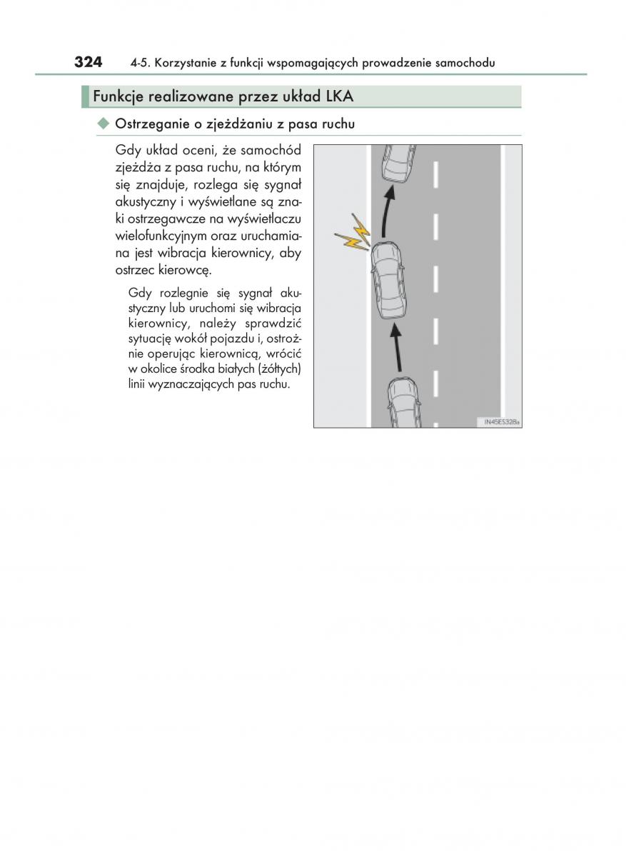 Lexus RX 450h IV 4 instrukcja obslugi / page 324