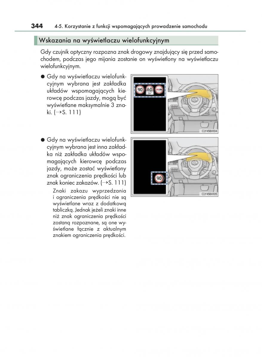 Lexus RX 450h IV 4 instrukcja obslugi / page 344