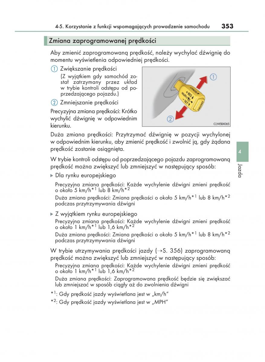Lexus RX 450h IV 4 instrukcja obslugi / page 353
