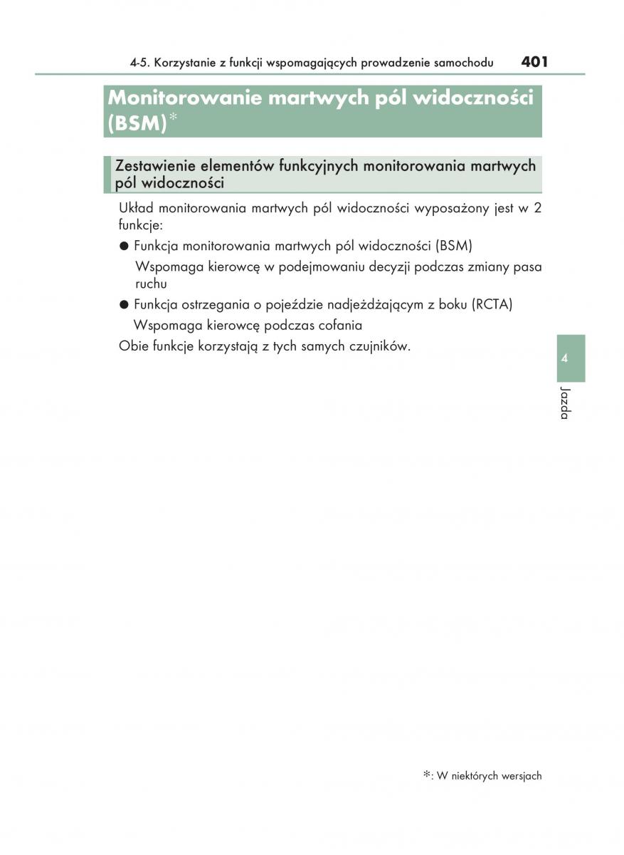 Lexus RX 450h IV 4 instrukcja obslugi / page 401