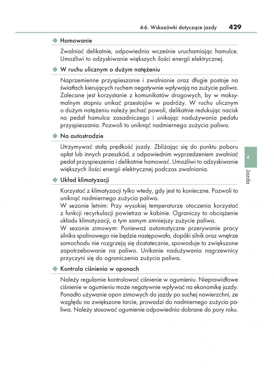 Lexus RX 450h IV 4 instrukcja obslugi / page 429