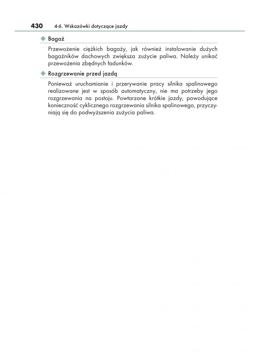 Lexus RX 450h IV 4 instrukcja obslugi / page 430