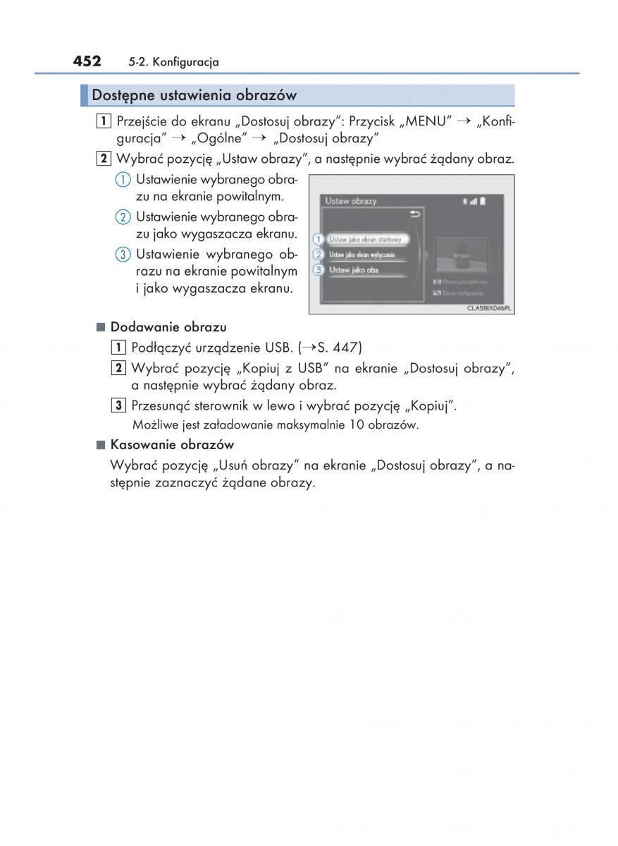 Lexus RX 450h IV 4 instrukcja obslugi / page 452