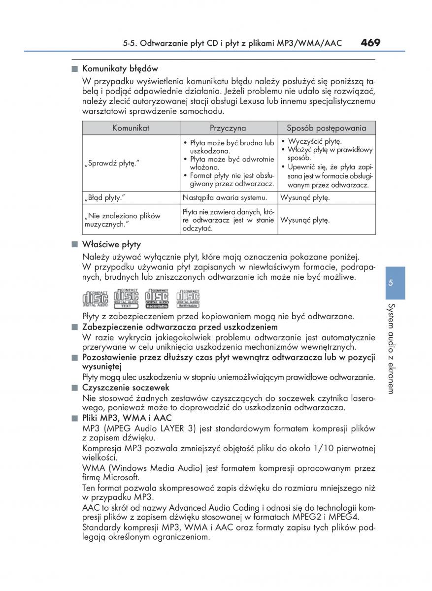 Lexus RX 450h IV 4 instrukcja obslugi / page 469
