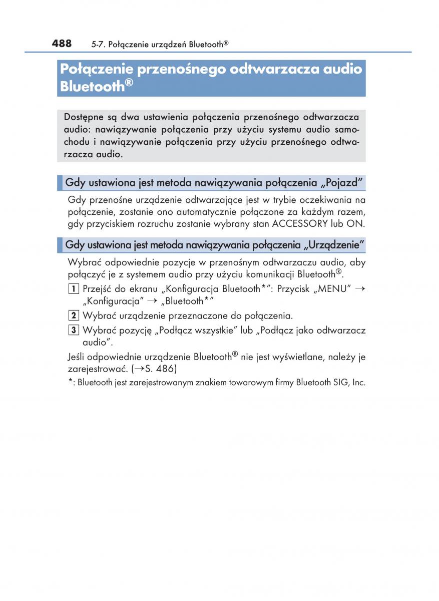 Lexus RX 450h IV 4 instrukcja obslugi / page 488