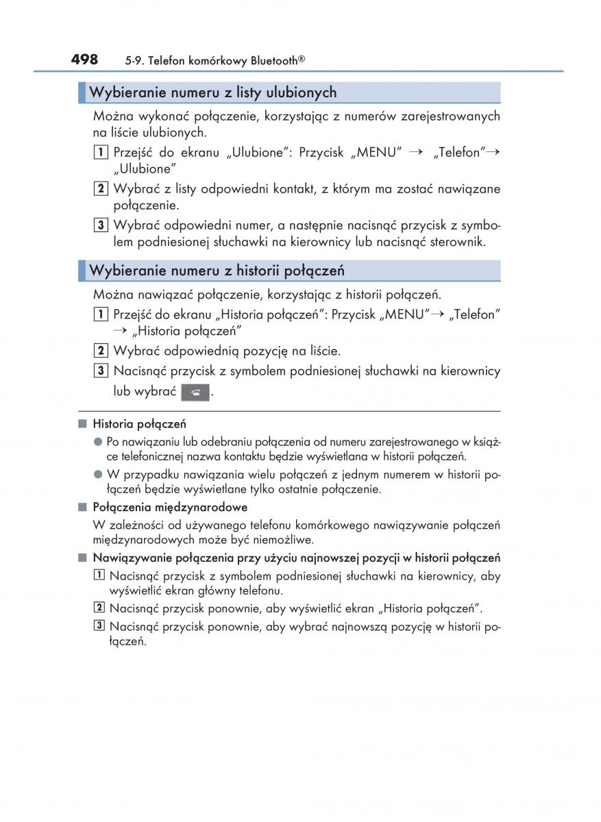 Lexus RX 450h IV 4 instrukcja obslugi / page 498