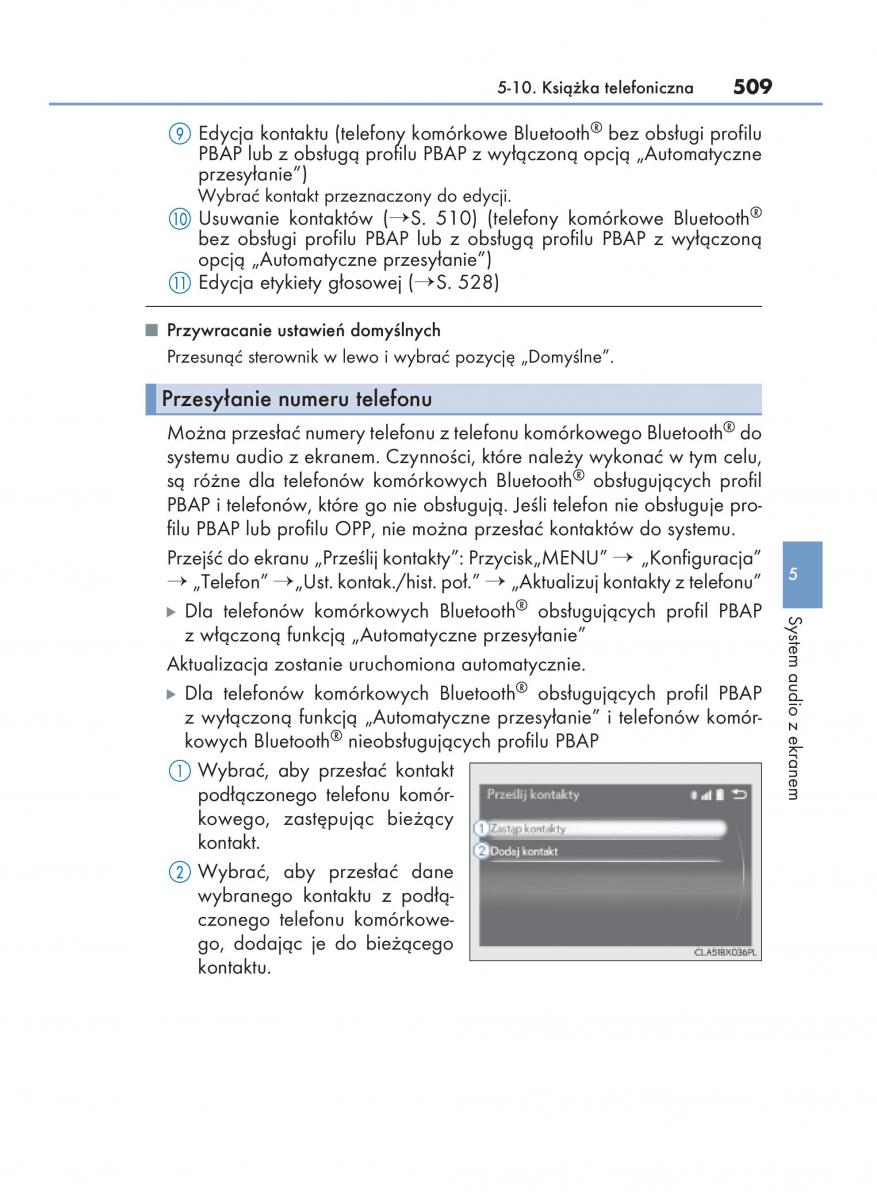 Lexus RX 450h IV 4 instrukcja obslugi / page 509