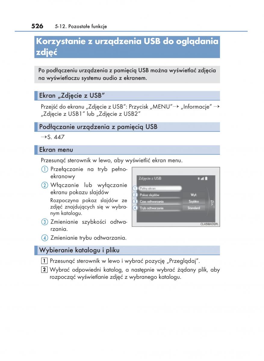 Lexus RX 450h IV 4 instrukcja obslugi / page 526