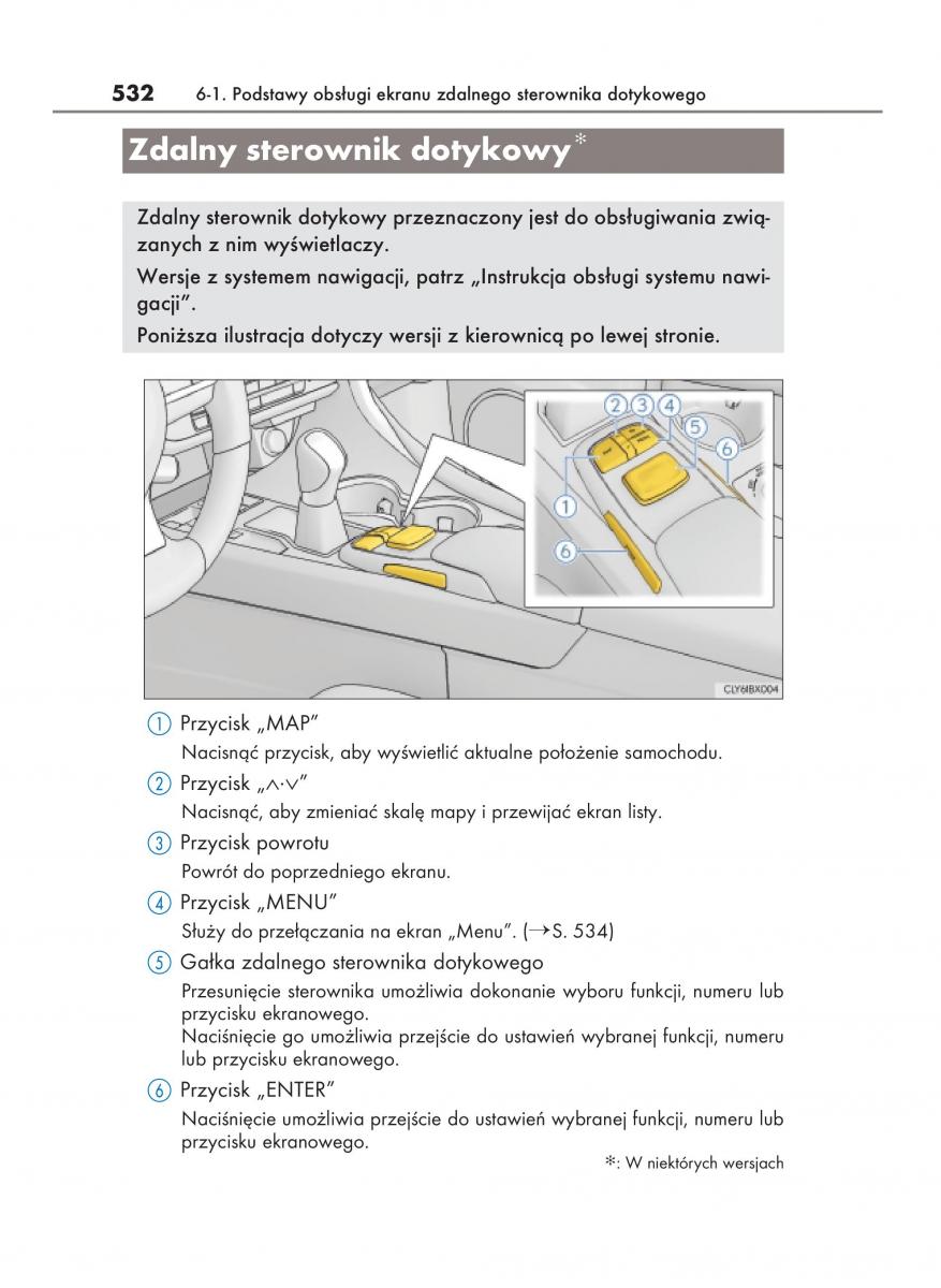 Lexus RX 450h IV 4 instrukcja obslugi / page 532