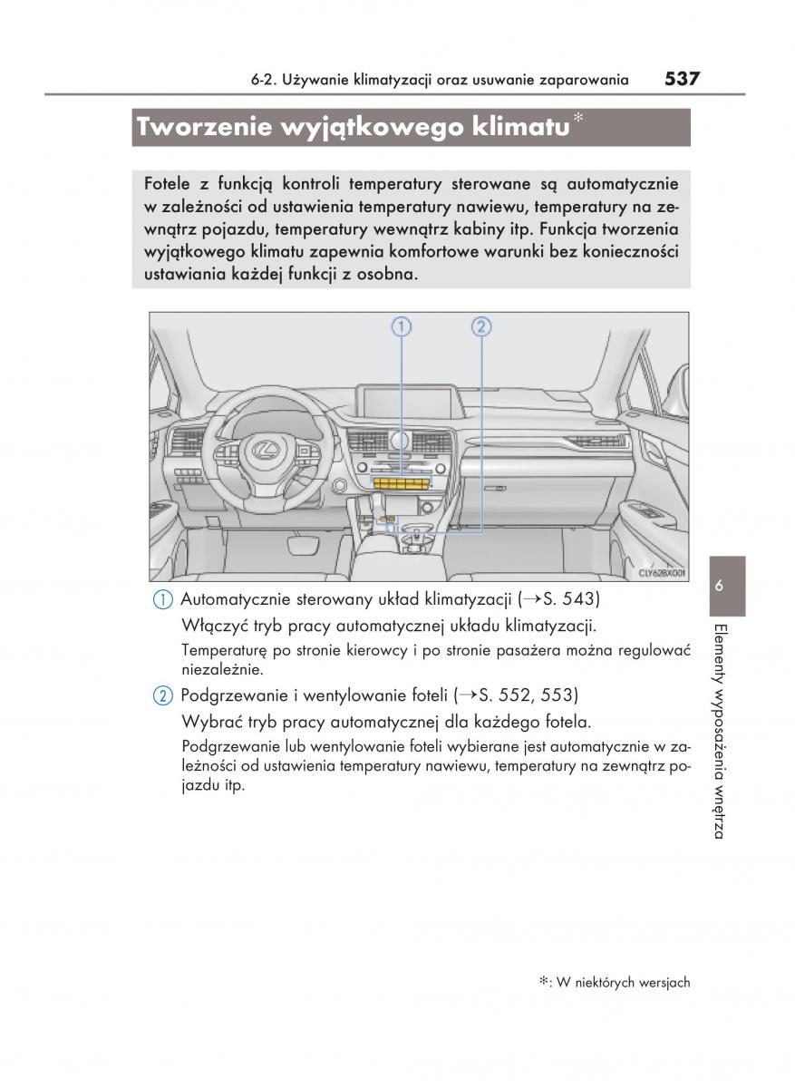 Lexus RX 450h IV 4 instrukcja obslugi / page 537