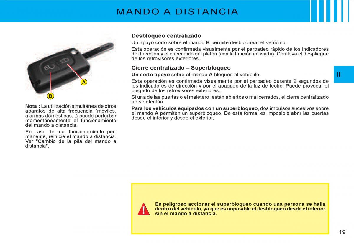 Citroen C3 I 1 manual del propietario / page 1