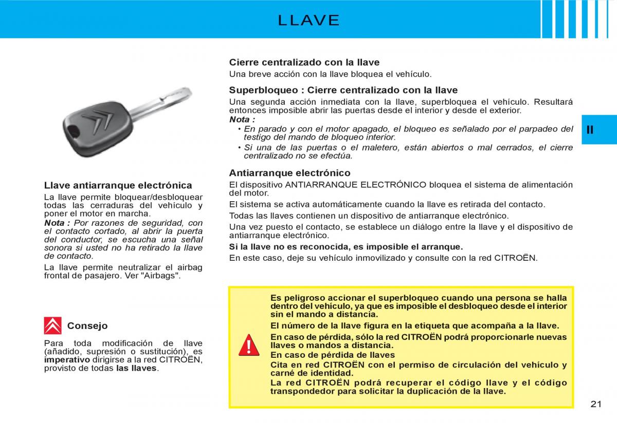 Citroen C3 I 1 manual del propietario / page 3