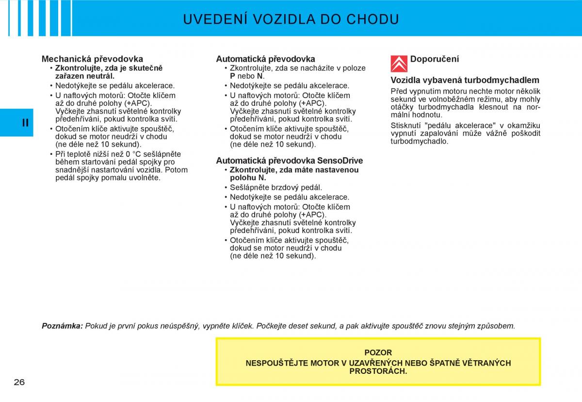 Citroen C3 I 1 navod k obsludze / page 7