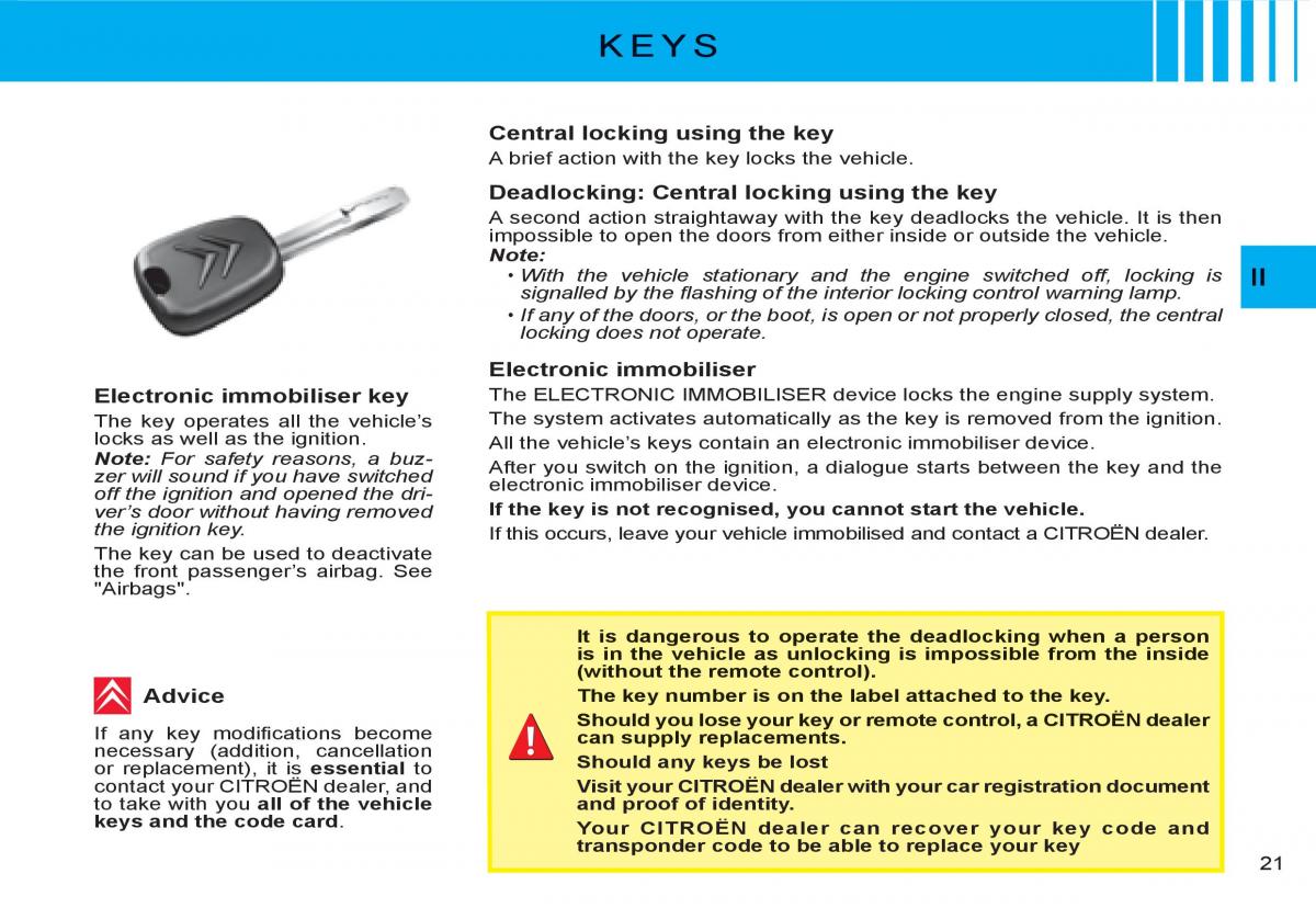 Citroen C3 I 1 owners manual / page 3