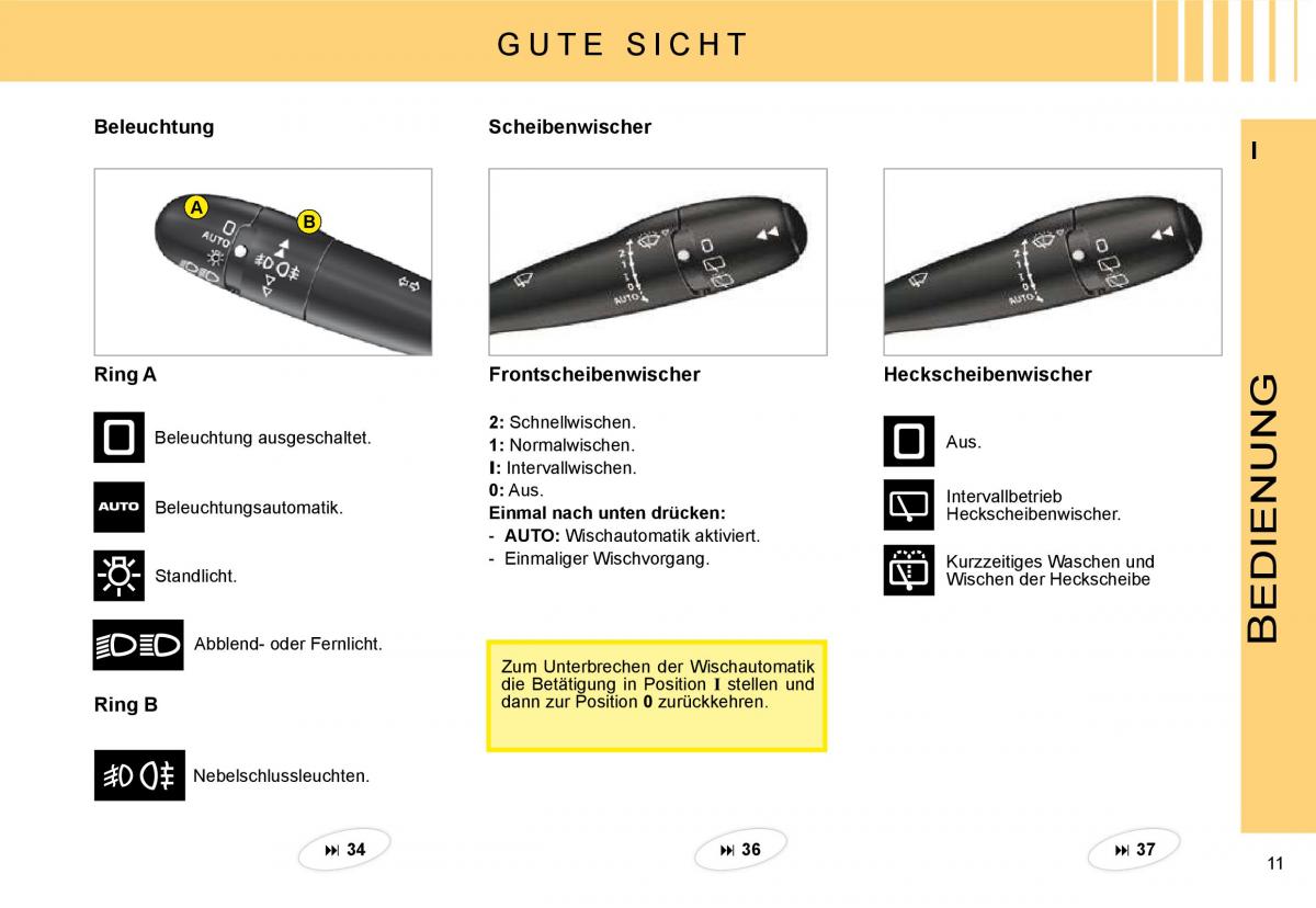 Citroen C3 II 2 Handbuch / page 8