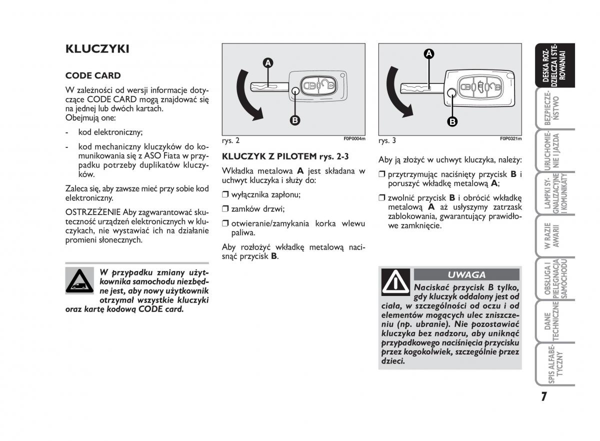 Fiat Scudo II 2 instrukcja obslugi / page 11