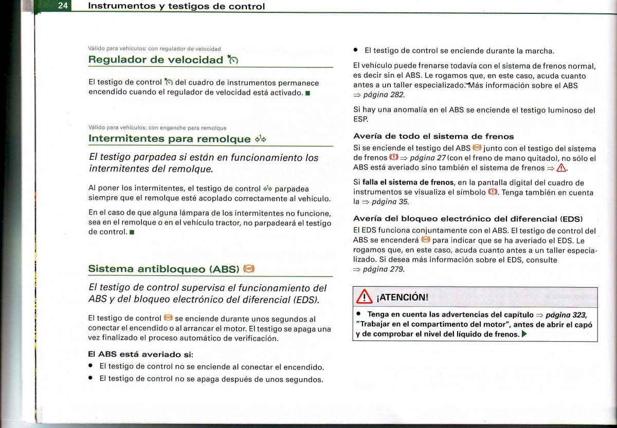 Audi A4 B6 8E manual del propietario / page 20