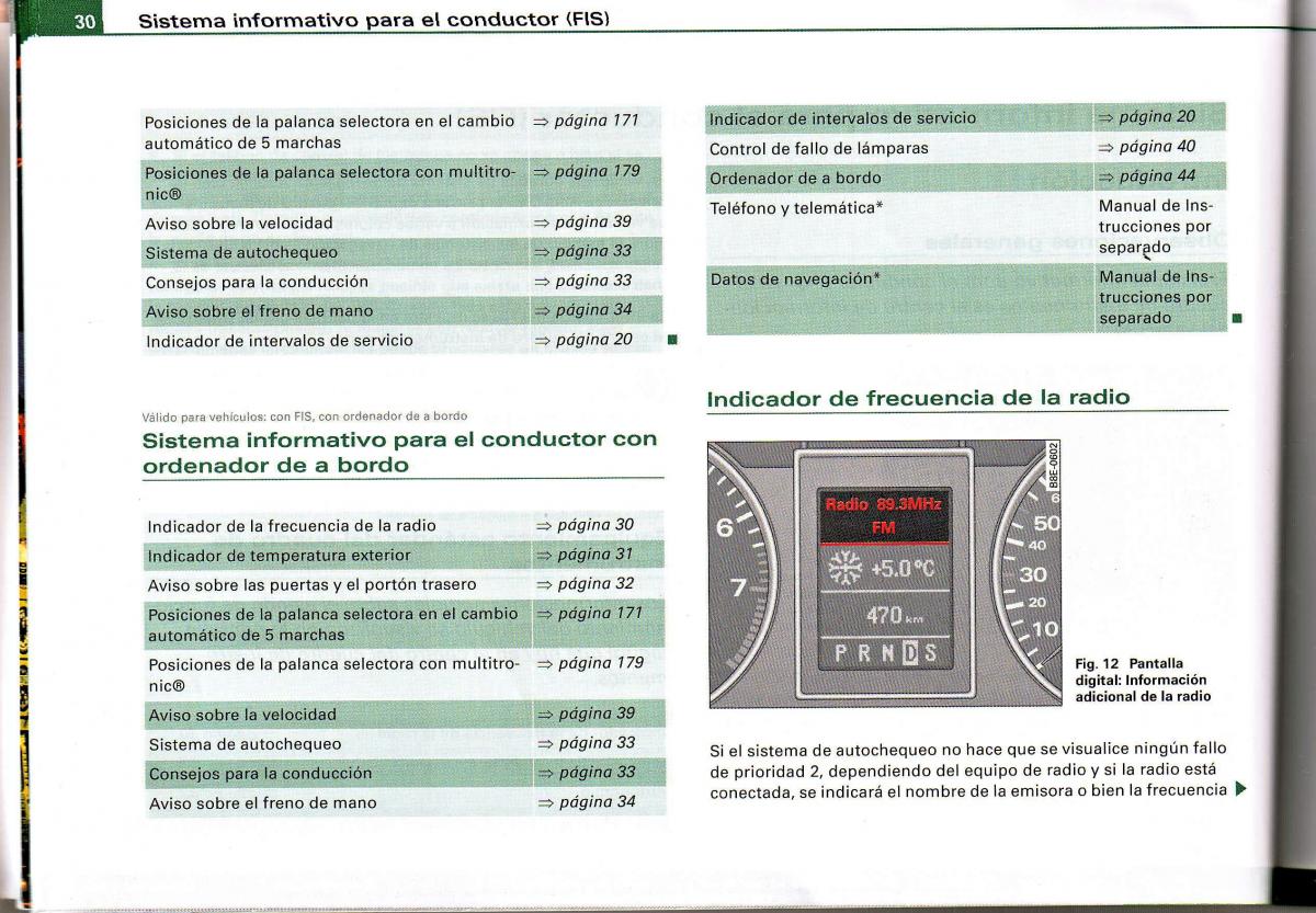 Audi A4 B6 8E manual del propietario / page 26