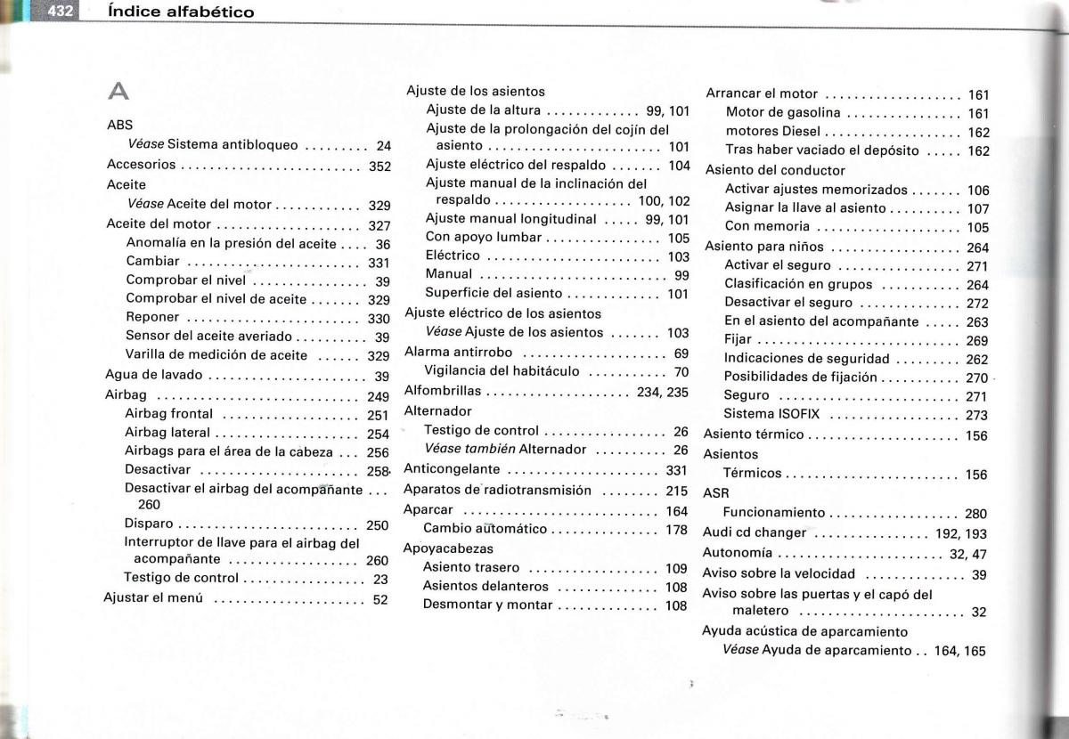 Audi A4 B6 8E manual del propietario / page 406