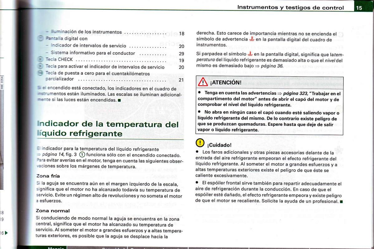 Audi A4 B6 8E manual del propietario / page 11