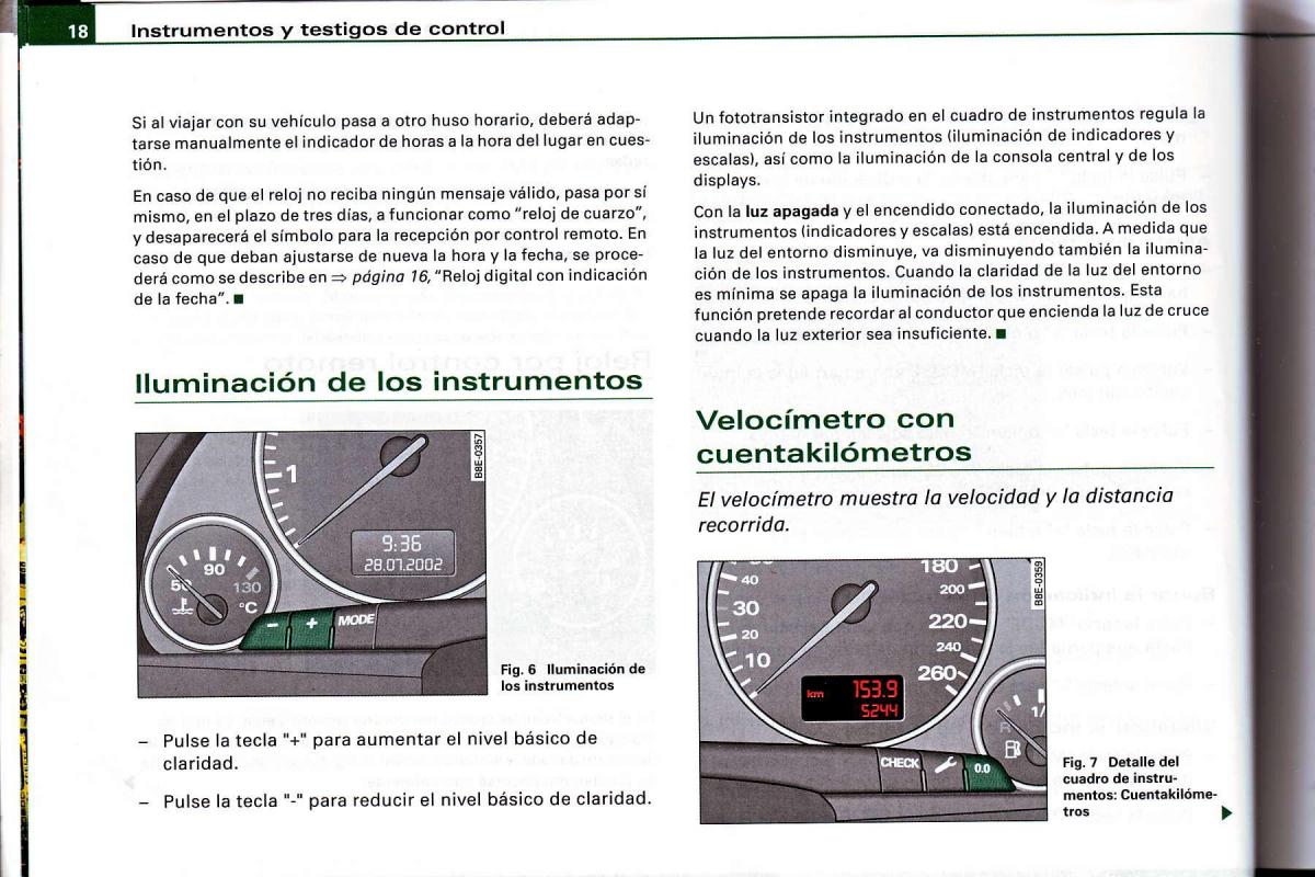 Audi A4 B6 8E manual del propietario / page 14