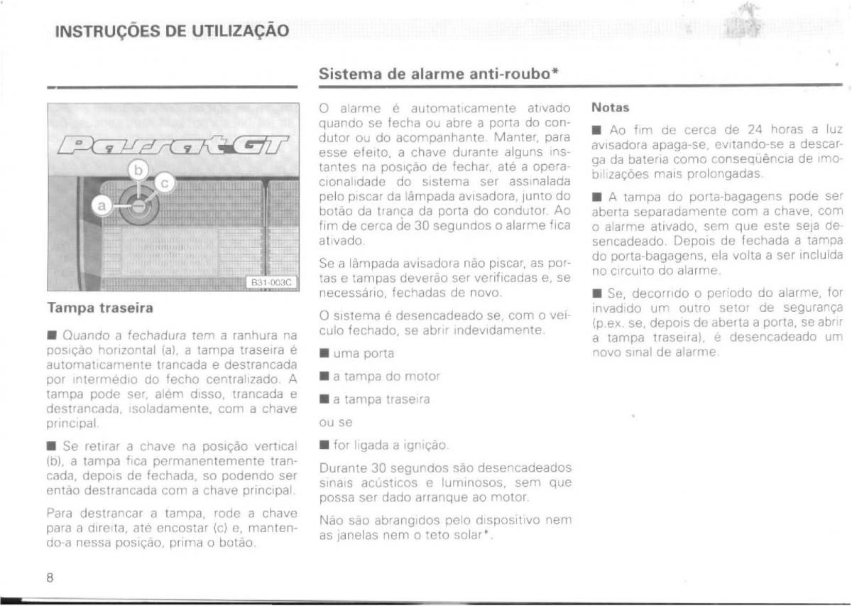 VW Passat B4 manual do usuario / page 10