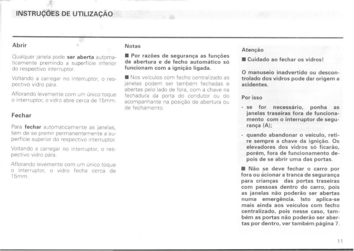 VW Passat B4 manual do usuario / page 13