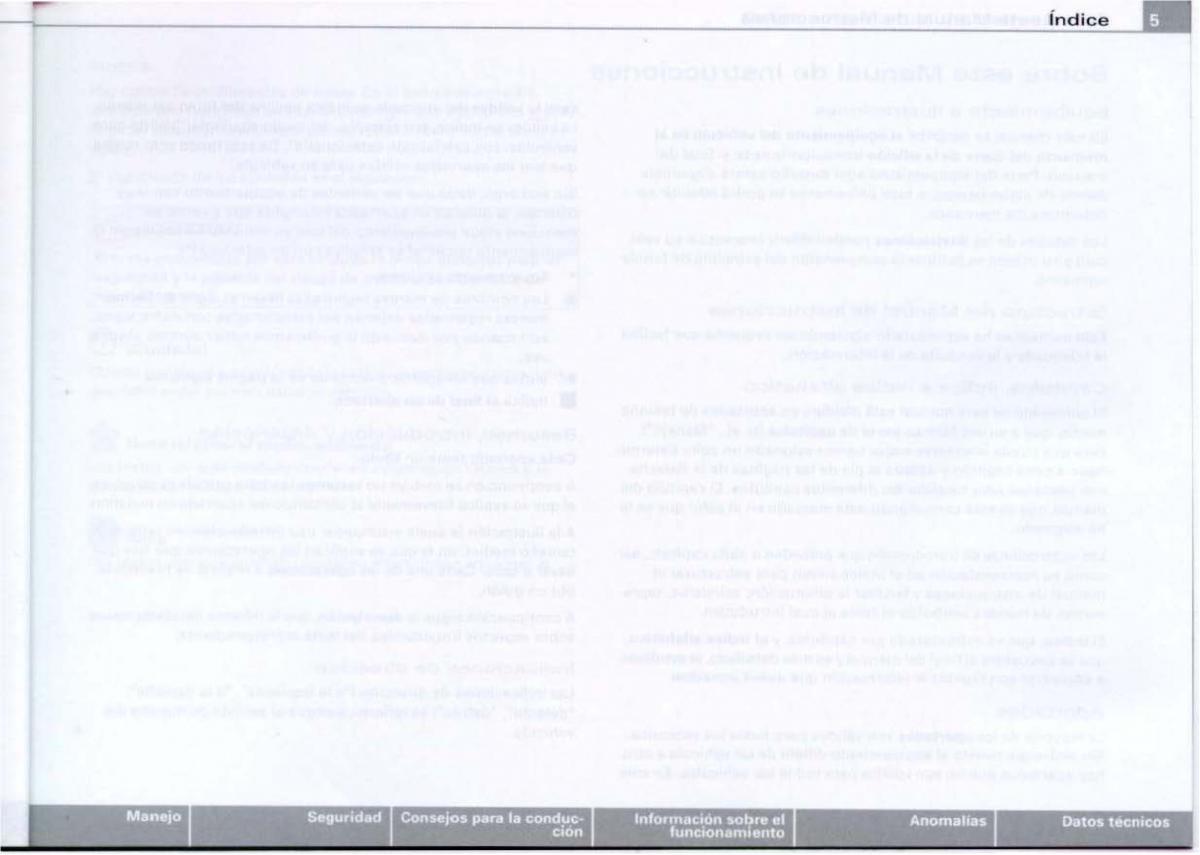 Audi A6 C6 manual del propietario / page 7