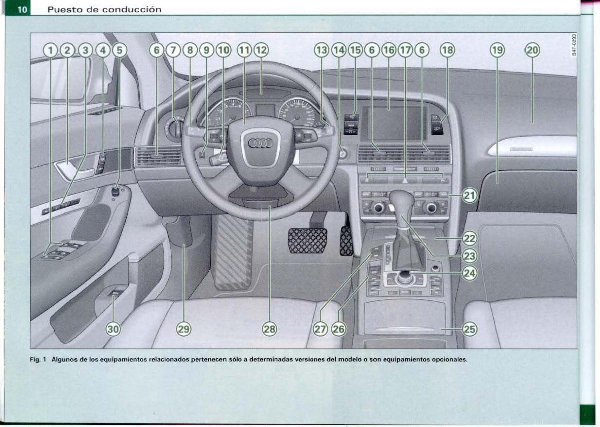 Audi A6 C6 manual del propietario / page 12