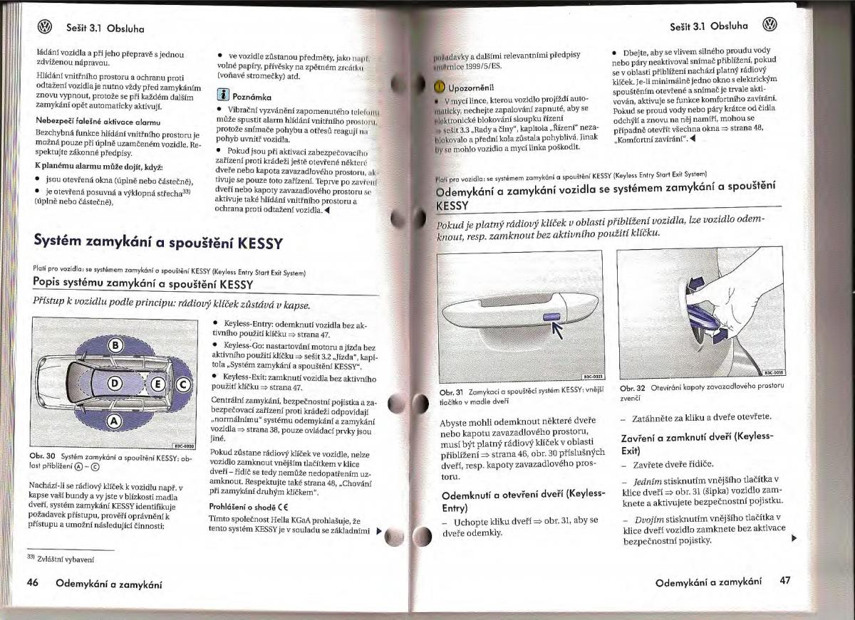 VW Passat B6 navod k obsludze / page 21