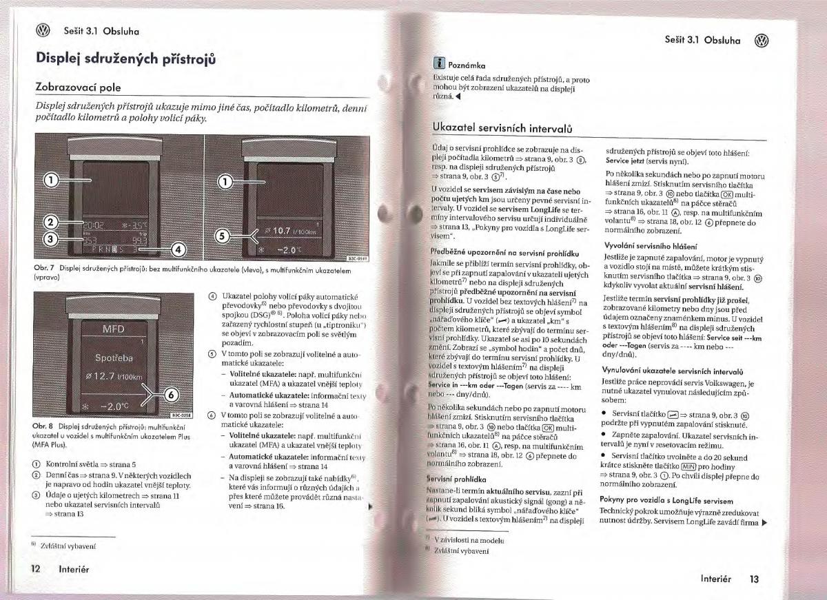 VW Passat B6 navod k obsludze / page 5