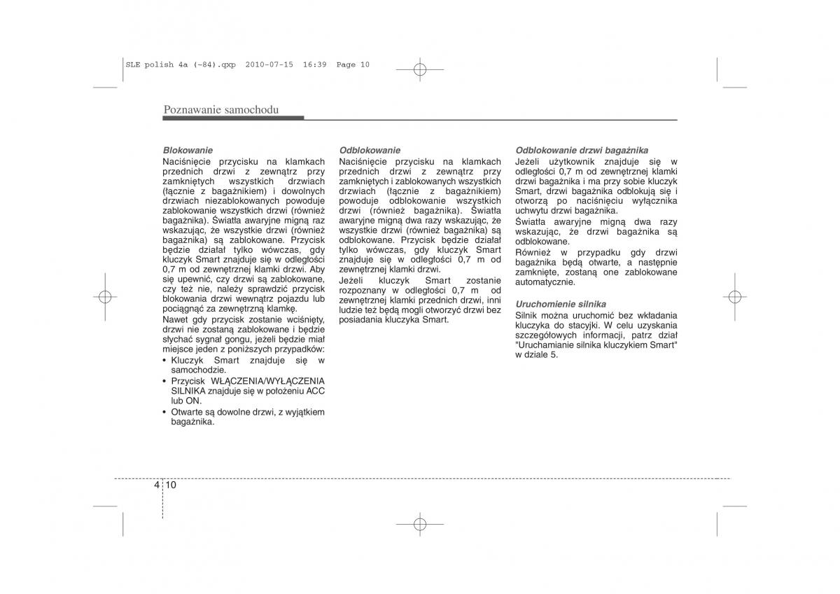 Kia Sportage III instrukcja obslugi / page 95