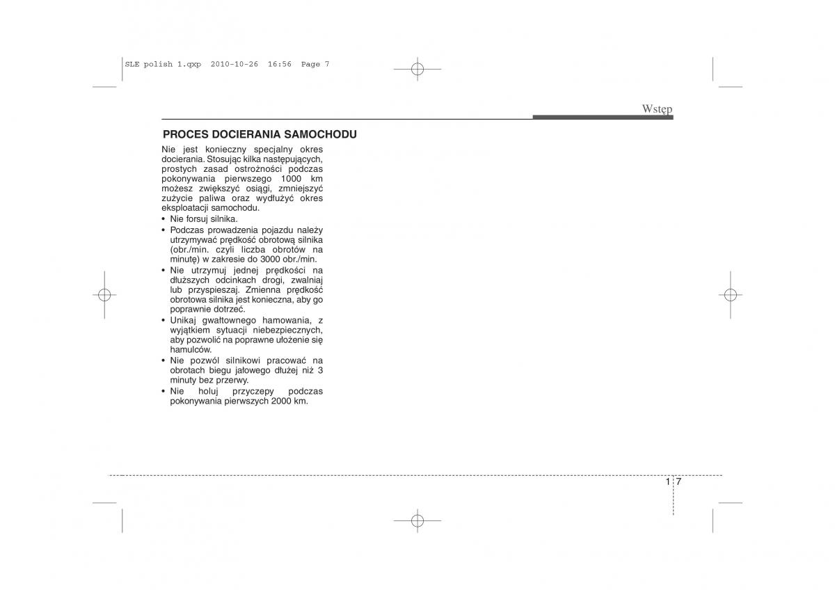 manual  Kia Sportage III instrukcja / page 10