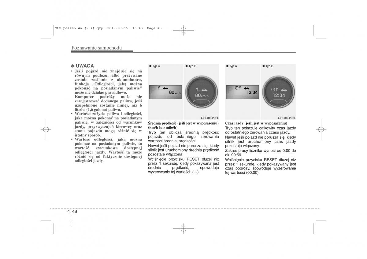 Kia Sportage III instrukcja obslugi / page 133