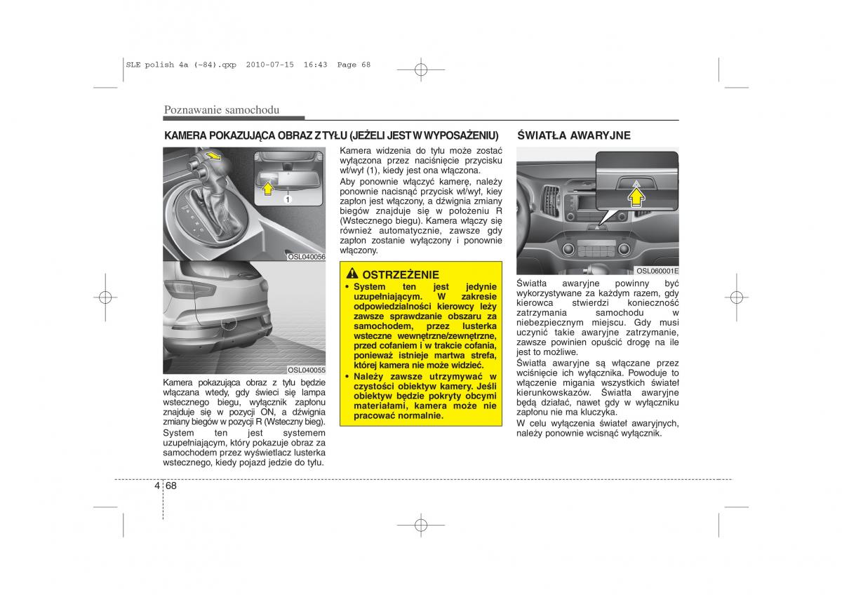 Kia Sportage III instrukcja obslugi / page 153