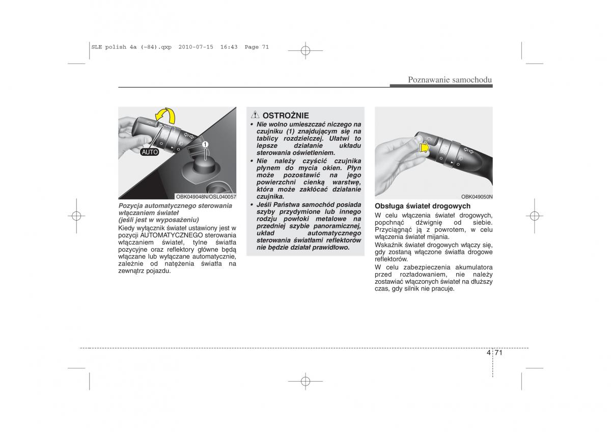 Kia Sportage III instrukcja obslugi / page 156